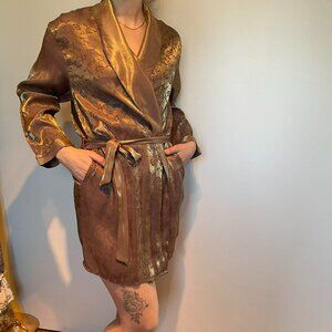 GOLD , purple hue robe, sleepwear, loungewear, FAIRY, SHIMMER,
